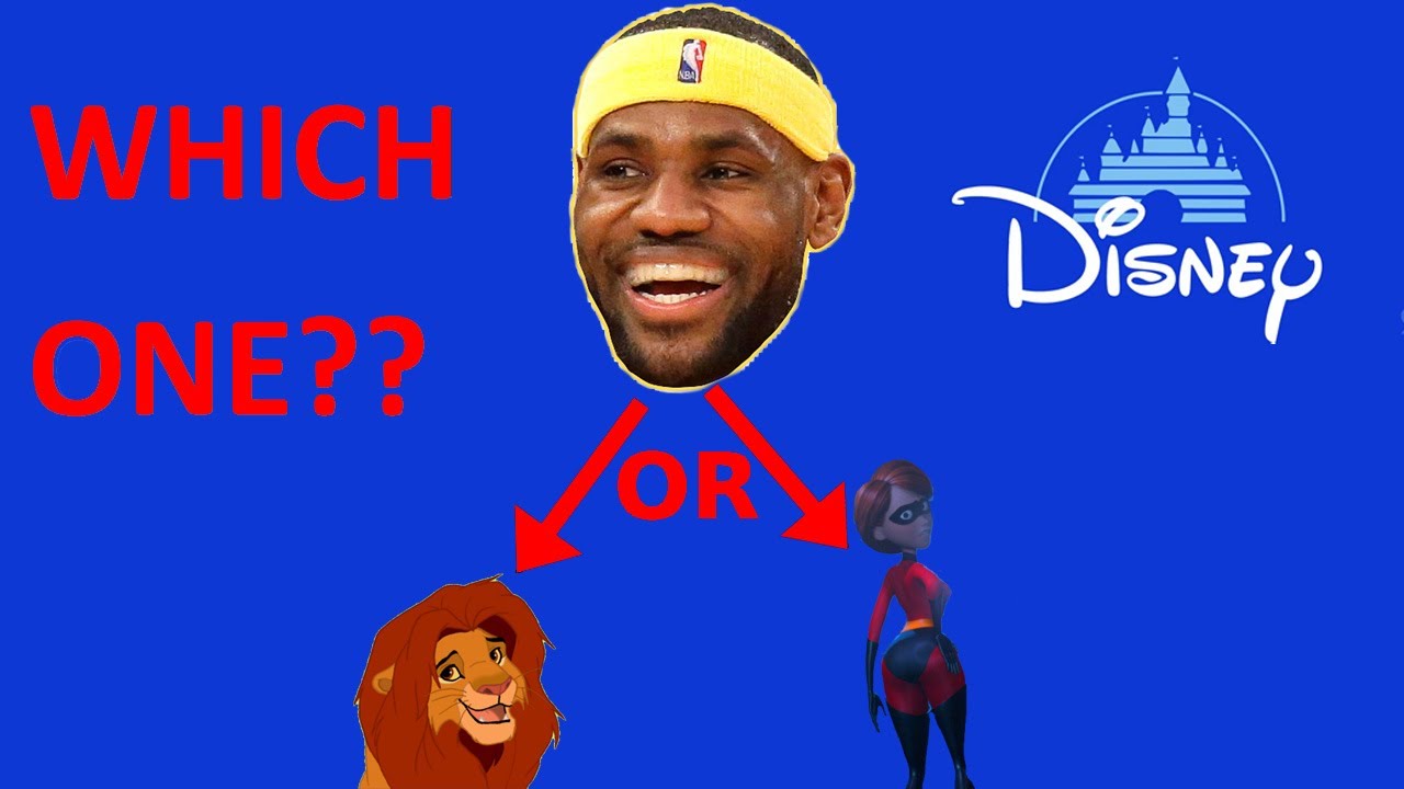 NBA STARS AS FAMOUS DISNEY CHARACTERS!?