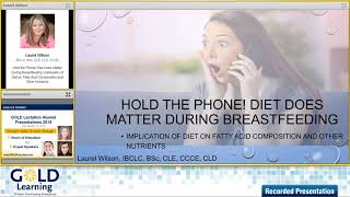 Interview with Laurel Wilson for our GOLD Lactation Alumni Presentations 2018