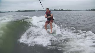 KARE 11 tries wakeboarding