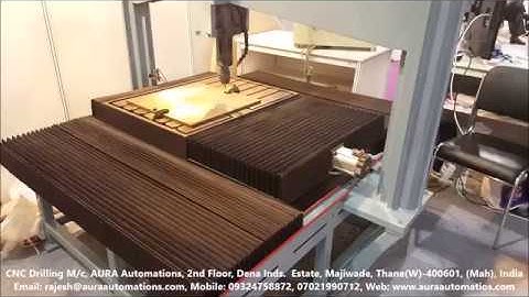 AURA 4 Axis CNC Drilling Machine