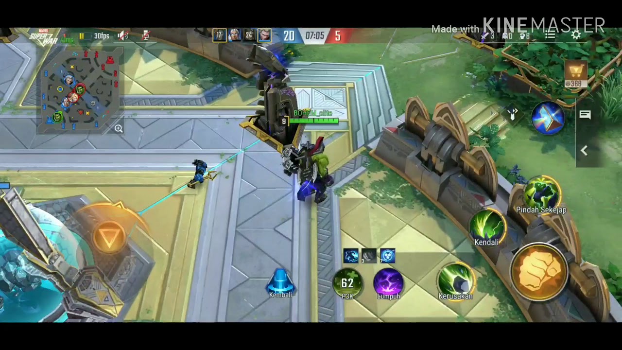 TANK op di MARVEL SUPER WAR