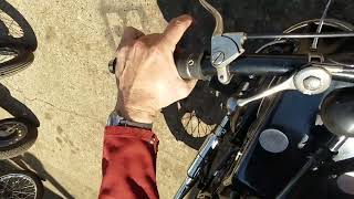 1927 Sunbeam Model 6 500cc at Andy Tiernans #08901SBM