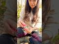The Girl of Survival Skills 🌲 Bushcraft 🔥  #bushcraft #survival #lifehacks  #diy #camping #outdoors