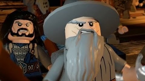 LEGO The Hobbit (PS4) Walkthrough Part 7 - Goblin Town