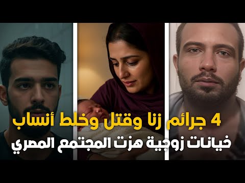 4 جرائم زنا وقتل هزت المجتمع المصري قصة جريمة حقيقية