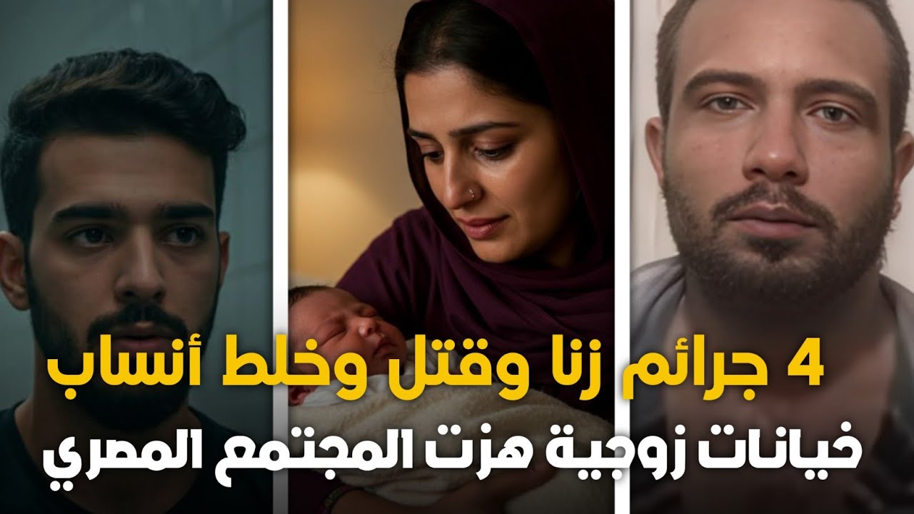 4 جرائم زنا وقتل هزت المجتمع المصري | قصة جريمة حقيقية