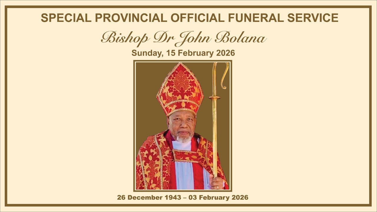 Provincial State Funeral for the late Bishop Dr John Bolana