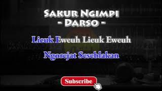 Karaoke Sakur Ngimpi - Darso - HD Karaoke Audio