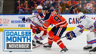 Filthiest Goals of November | 2021-22 NHL Season