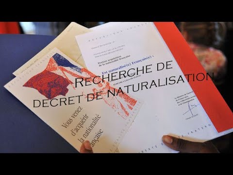 Naturalisation 2020