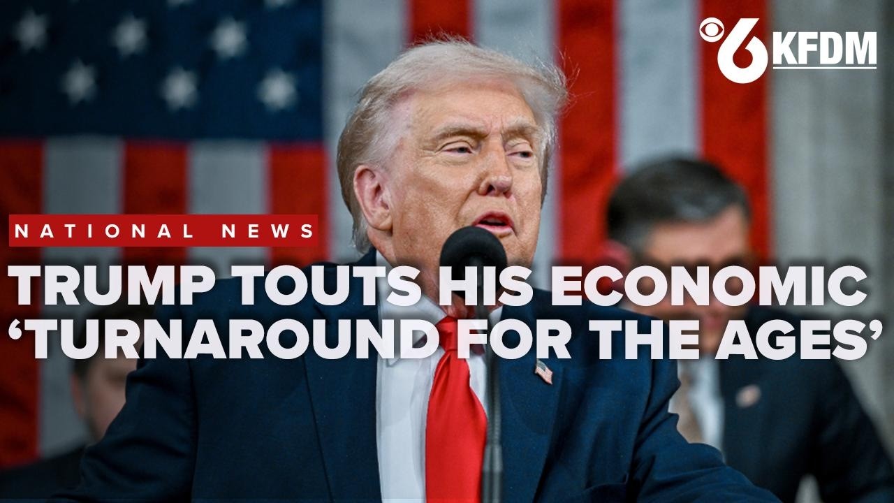 Trump touts 'turnaround for the ages' and economic success in State of the Union Address