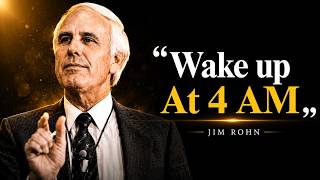 Waking Up at 4 00 AM Every Day Will Change Your Life Jim Rohn Motivation