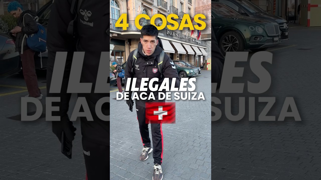 4 cosas ILEGALES de suiza 🇨🇭❌ #suiza #europa #caro #lujo #prohibido #ilegales #ginebra