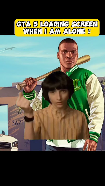 Gta 5 Loading Screens Be like 😂