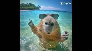 #capybara fazendo lição