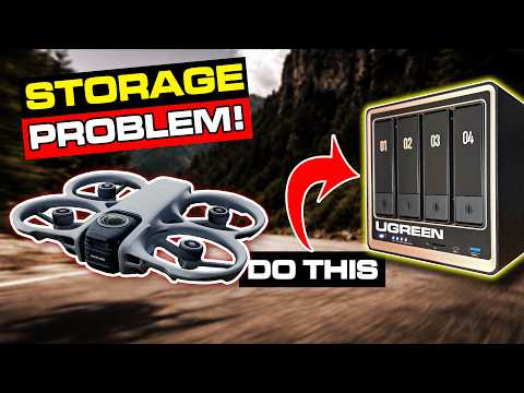 How to Solve Your Drone Storage Problem | UGREEN NAS DXP4800 GT