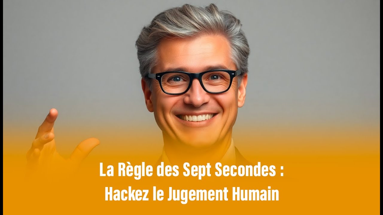La Règle des Sept Secondes Hackez le Jugement Humain