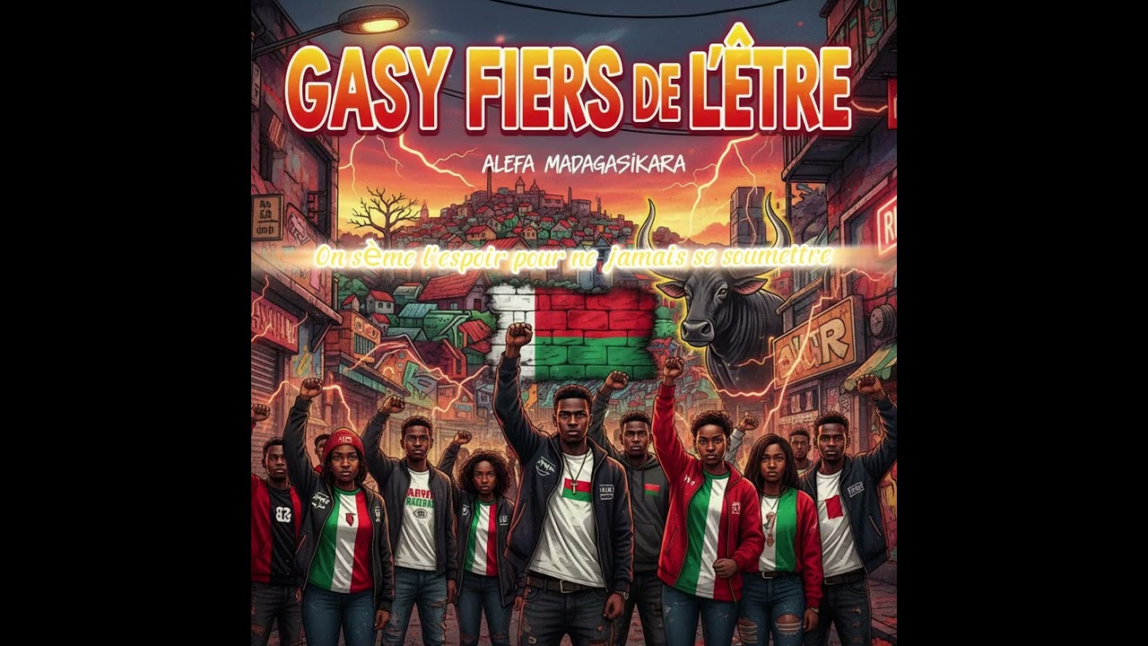 🇲🇬 GASY FIERS DE L’ÊTRE | Hymne Rap Malgache Officiel | Alefa Madagasikara 🔥