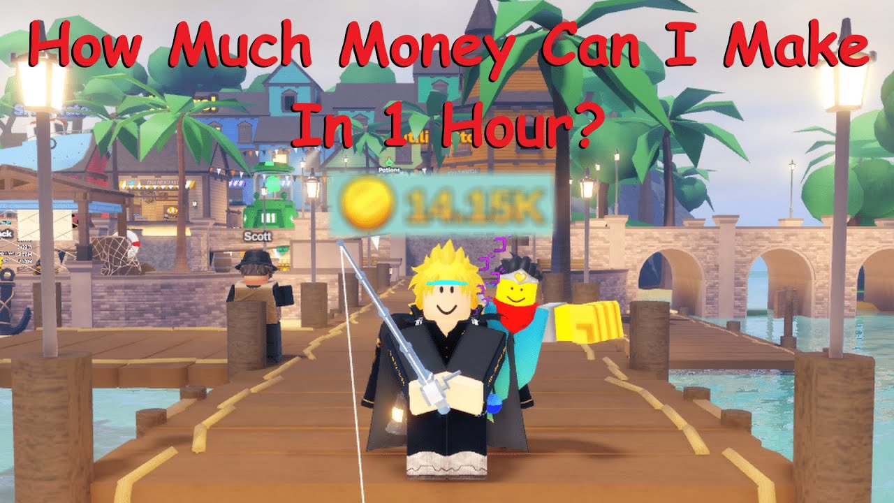 How Much Money Can I Make In 1 Hour? (Fish It!) - YouTube