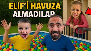 Poyraz Eli̇f Evi̇mi̇zi̇ Top Havuzuna Dönüştürdü