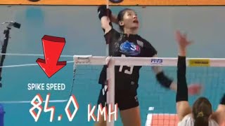 ชัชชุอร โมกศรี ( Chatchuon Moksri ) Spike Speed - 85.0 kmh | Vnl Volleyball 2018