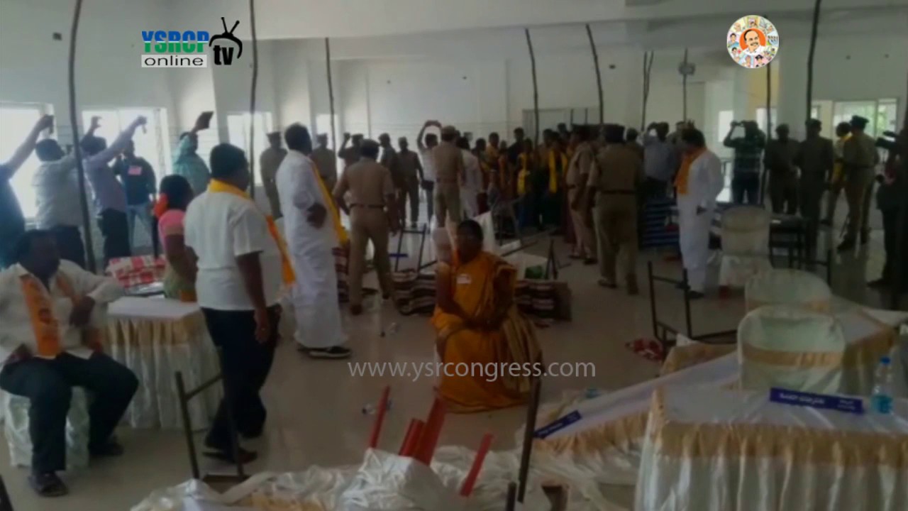 TDP Leaders Stir at Proddatur in YSR  District - 15th Apl 17