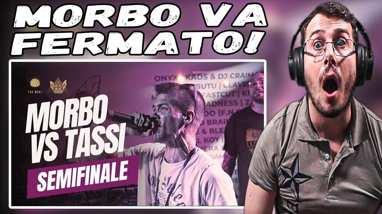 Reaction a MORBO vs TASSI - UNDER BATTLE - SEMIFINALE