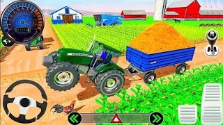 Modern Tractor Farming Driving Simulator 3D - New Tractor Games - Android Gameplay screenshot 3