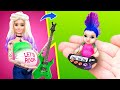 12 Trucos y Manualidades para Muñecas Bebés / Pañales, Cuna y Más Cosas Rockeras en Miniatura