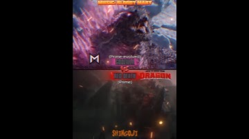 Evolved Godzilla vs Red Death (LA) | #monsterverse #howtotrainyourdragon #1v1 #edit