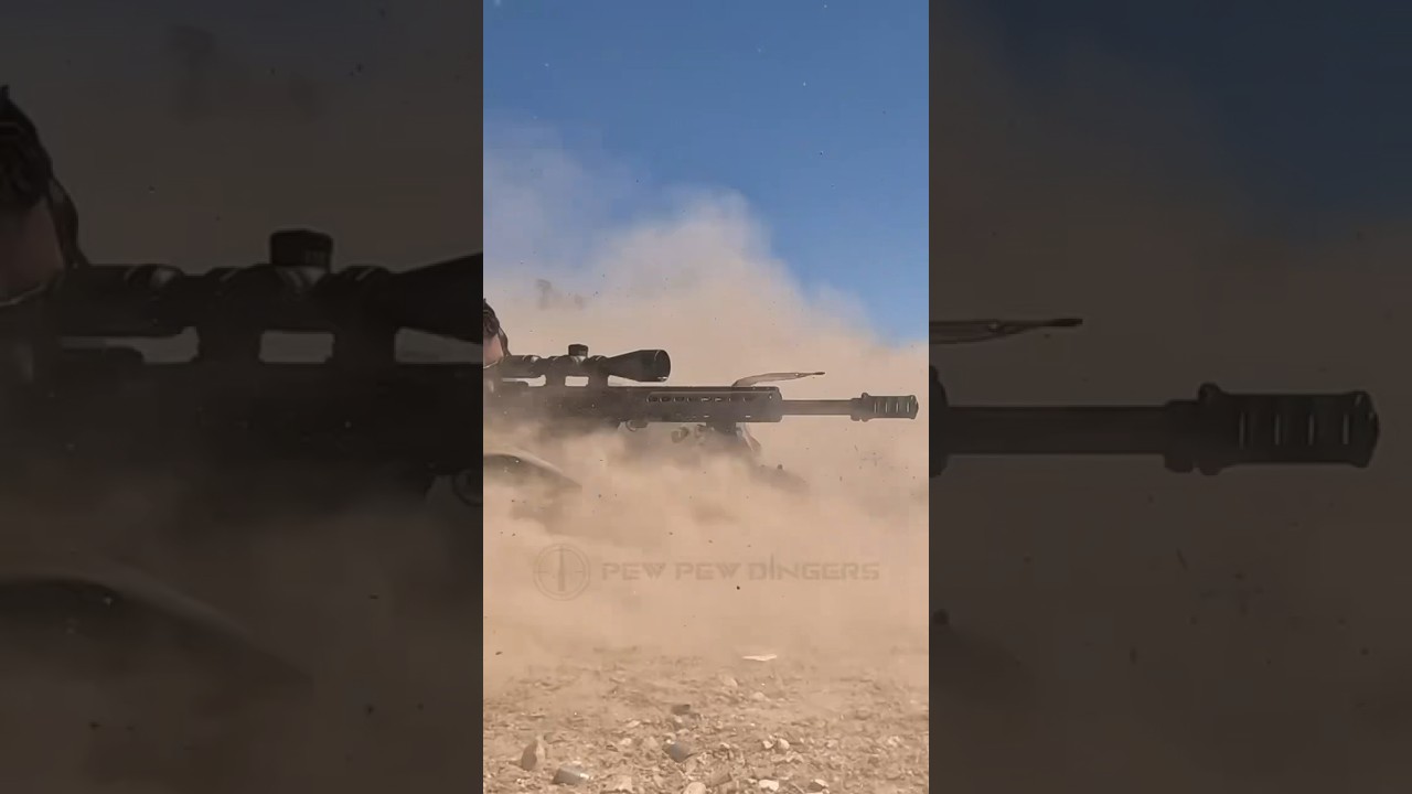 Getting dirty with the 50cal #50cal #50bmg #barrett #army #cod #pewpew