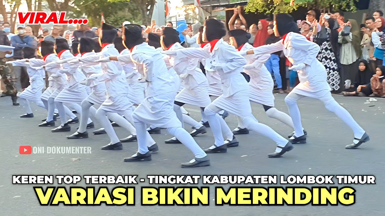 LAGI VIRAL❗SDN 1 SURALAGA MEMBIUS JURI PENONTON MERINDING, VARIASI GERAK JALAN TOP BANGET