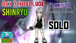 DFFOO[GL] Act 3 Interlude Neon Solo BT/FR showcase (25 turns)