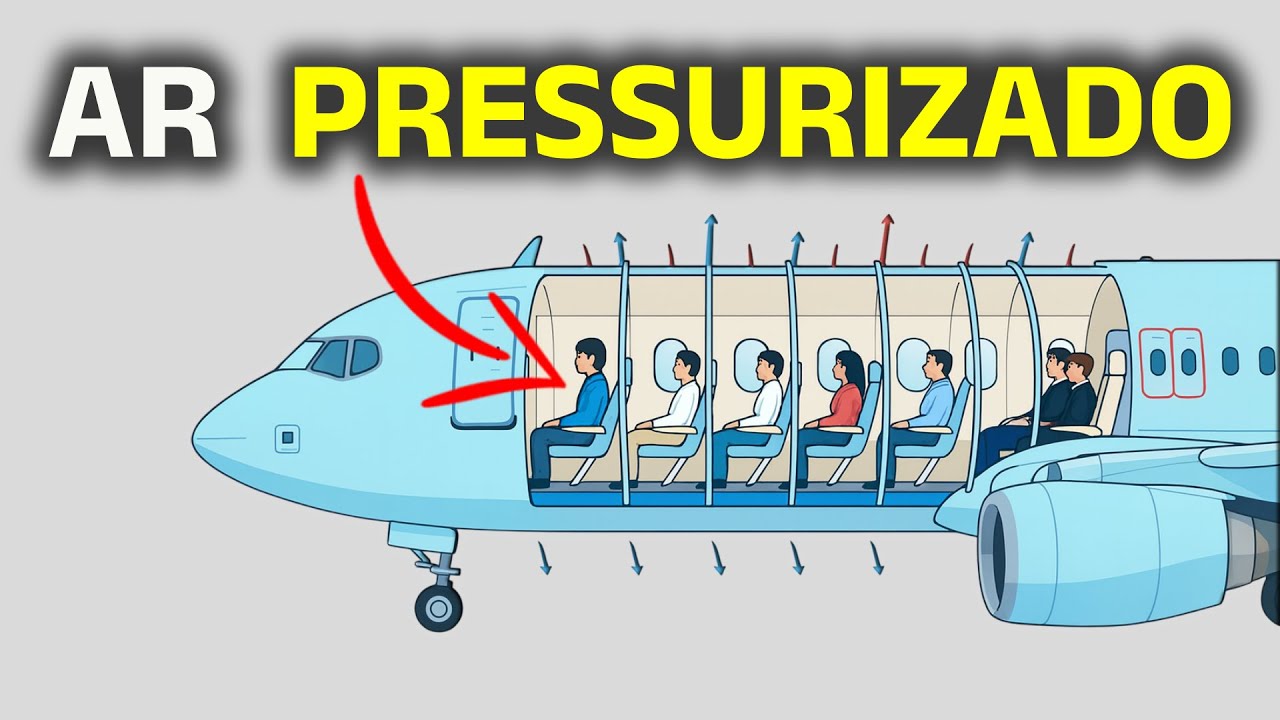 A REALIDADE de Como Funciona a PRESSURIZAÇÃO de CABINE (Ninguém Te Contou Isso)