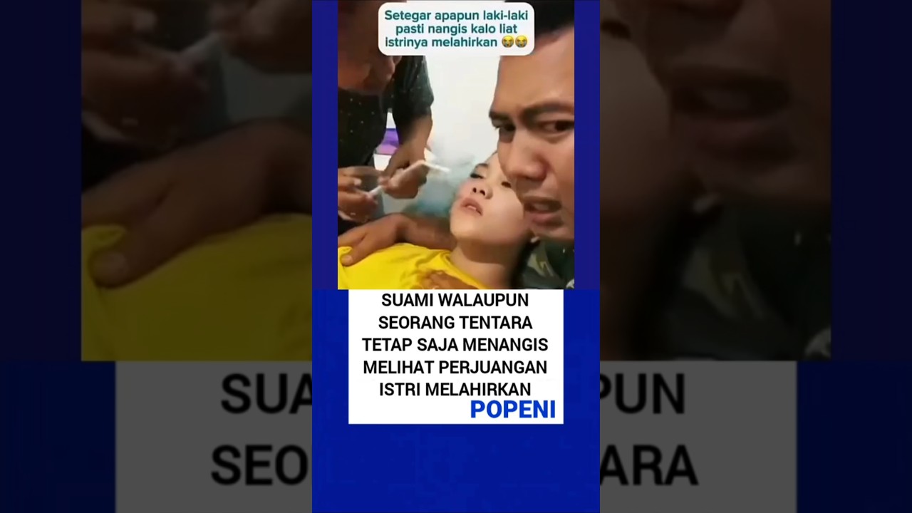 Suami siaga saat istri melahirkan