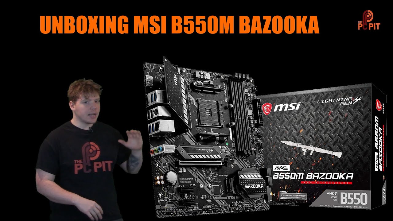 Unboxing the MSI Mag B550M Bazooka 