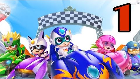 Masked Heroes: 3D Kart Racing - Gameplay Part 1 (iOS Android)