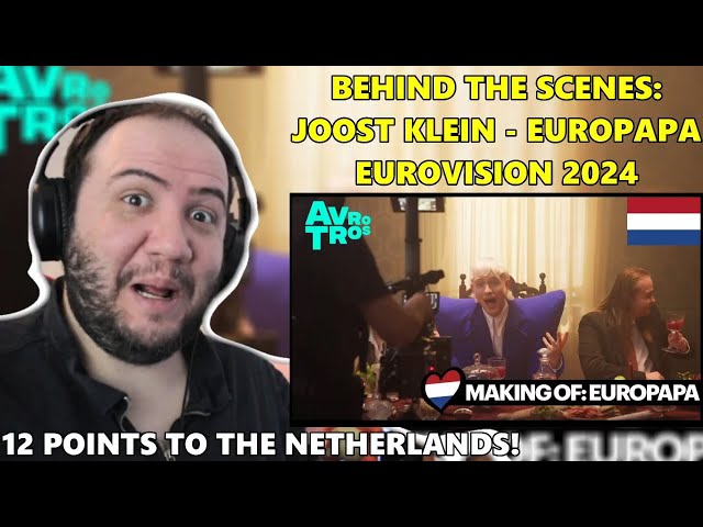 🇳🇱 Joost Klein - Europapa: Behind The Scenes | Eurovision 2024 | Teacher Paul Reacts Netherlands 🇳🇱 class=