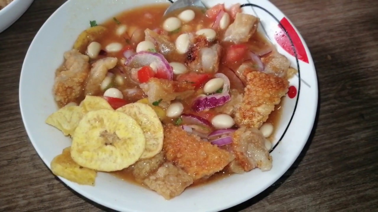 chocho, cevichocho, encebollado, comida, tipica, ecuatoriana.