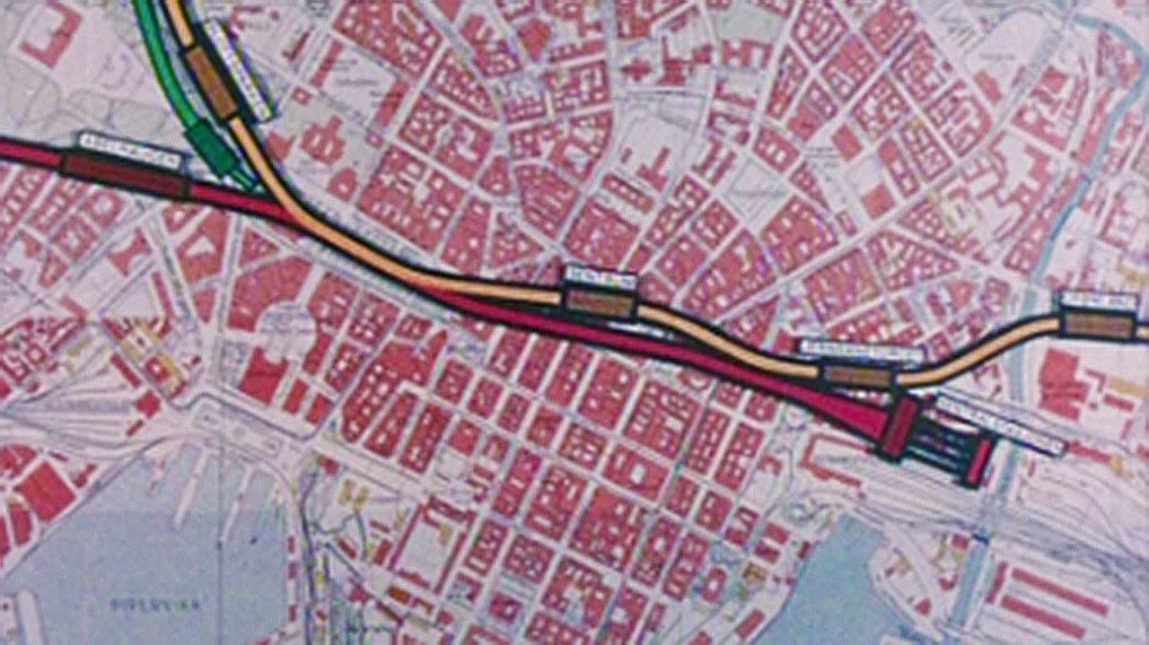 T-banen i Oslo sentrum, 1972