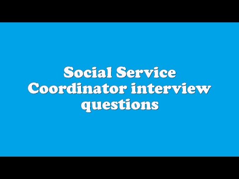 social service interview questions