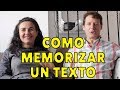 COMO MEMORIZAR UN TEXTO #SHOWMUSTGOON