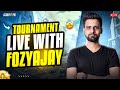 TOURNAMENT LIVE WITH THE MAFIAS #fozyajay #freefireindia