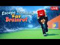 ESCAPE TSUNAMI FOR BRAINROT LIVE STREAM CHALLENGE DAY 11 #shorts #roblox