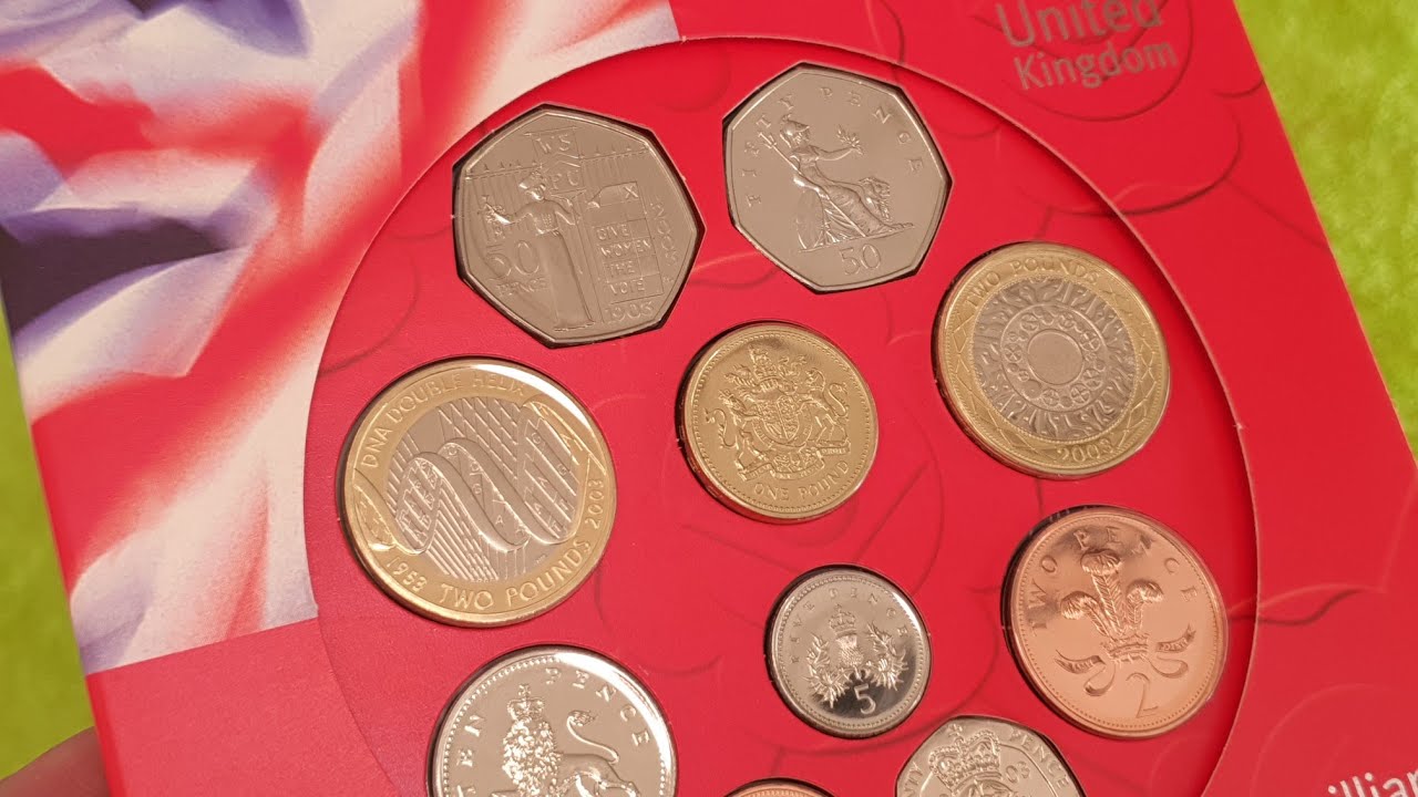 Royal Mint annual coin set. 2003
