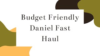 Budget Friendly Aldi's Grocery Haul
