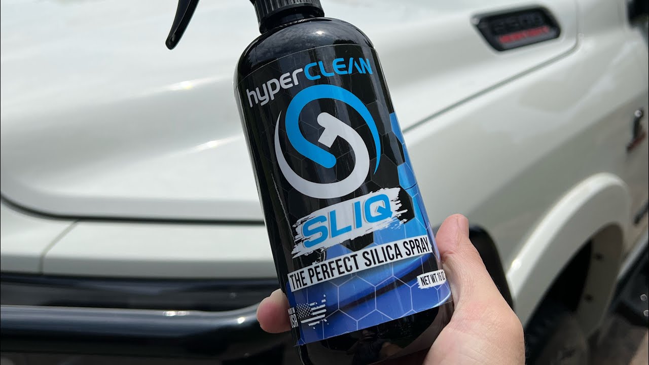 Hyper Clean SLIQ The Perfect Silica Spray Sealant! YouTube