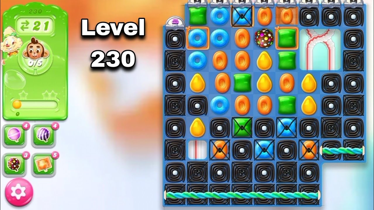 Candy Crush Jelly Saga Level 230 ⭐⭐⭐ - YouTube