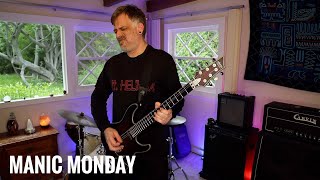 MANIC MONDAY by The Bangles - Guitar Melody Cover by Adam Howe