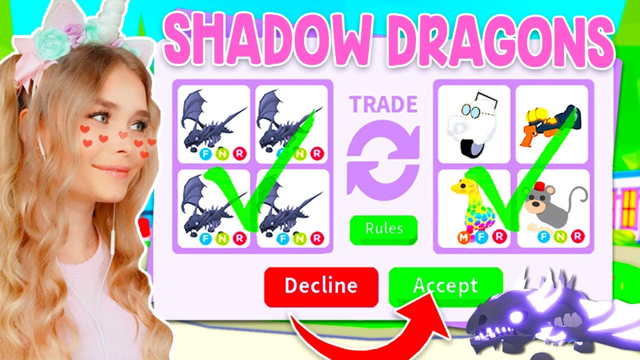 TheBulvi on X: A normal day in Adopt Me ? #adoptme #adoptmetrading #roblox  #thebulvi #neon #shadowdragon #AMTrading #trading   / X